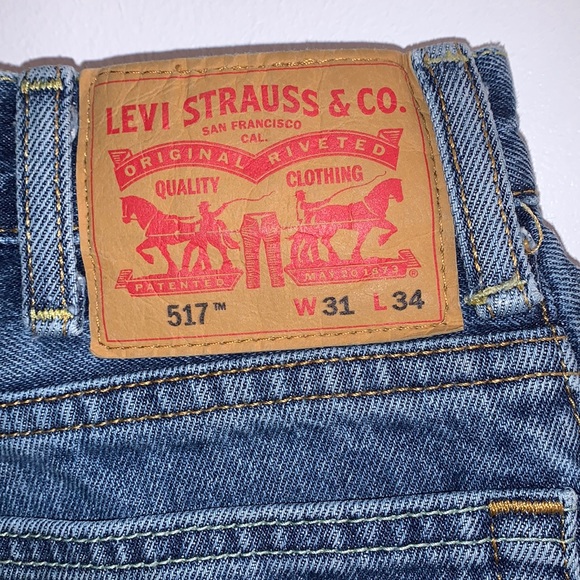 Levis Blue Jeans 517 - Picture 7 of 10